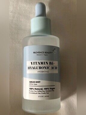 Provence Beauty Vitamin B5 + Hyaluronic Acid Hydrating Serum New